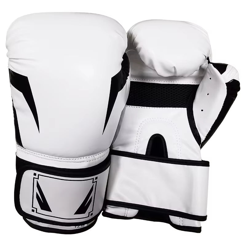 6Oz,8Oz,10Oz,12Oz,14Oz,16Oz Boxing Gloves, PU Leather Breathable Professional Boxing Gloves Taekwondo, Muay Thai